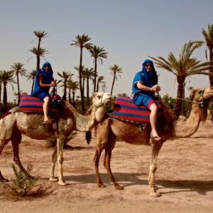 Giro in cammello a Marrakech